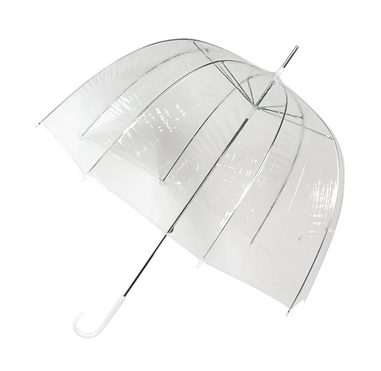 ophouden Grit alleen Transparante paraplu (pvc) kopen? | Paraplu-point.nl