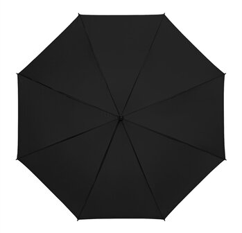 Falcone comfort golfparaplu zwart GP-61-8120 bovenkant