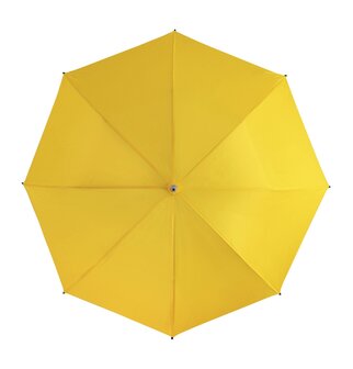 Impliva compacte golfparaplu geel GP-31-PMS Yellow C bovenkant