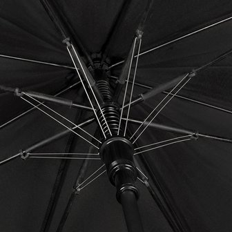Falcone luxe windproof golfparaplu zwart GP-56-8120 frame