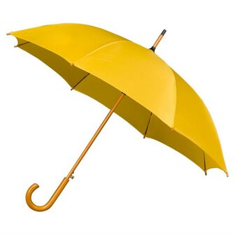 Falconetti luxe paraplu geel met haak