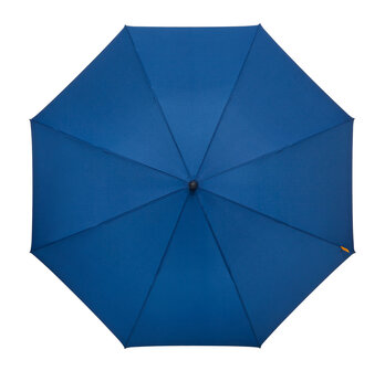 Falcone luxe windproof golfparaplu blauw met haak gp-67-8059 bovenkant