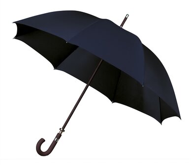 Falcone luxe golfparaplu windproof donkerblauw 130 centimeter GP-9-8048 voorkant