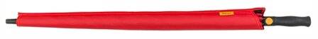 Falcone luxe golfparaplu rood GP-76-8026 gesloten