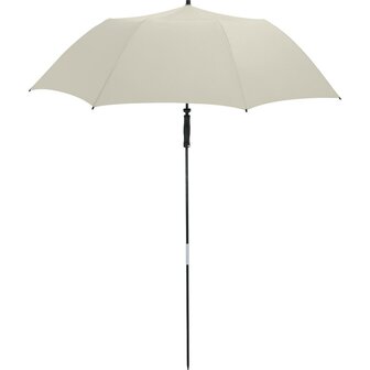 Fare Travelmate 6139 strandparasol en paraplu in &eacute;&eacute;n gebroken wit voorkant