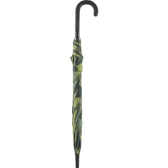 Fare Camouflage 1118 windproof&nbsp;stokparaplu groen gesloten