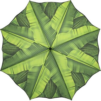 Fare Motiv 1198 automatische jungle motief paraplu groen 103 cm