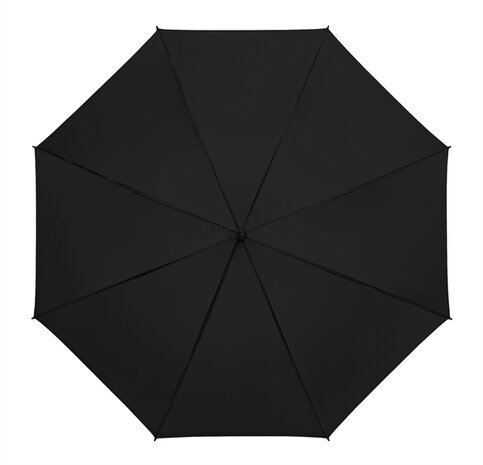 Falcone comfort golfparaplu zwart GP-61-8120 bovenkant