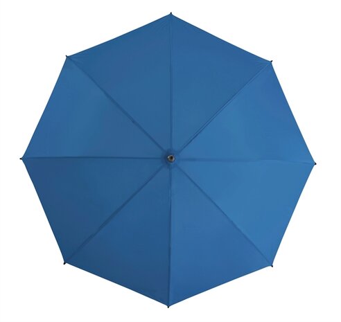 Impliva compacte golfparaplu blauw GP-31-8057 bovenkant