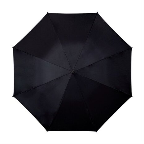 Falcone luxe golfparaplu windproof 120 centimeter zwart GP-57-8120 bovenkant