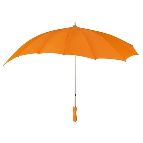 Oranje hart paraplu