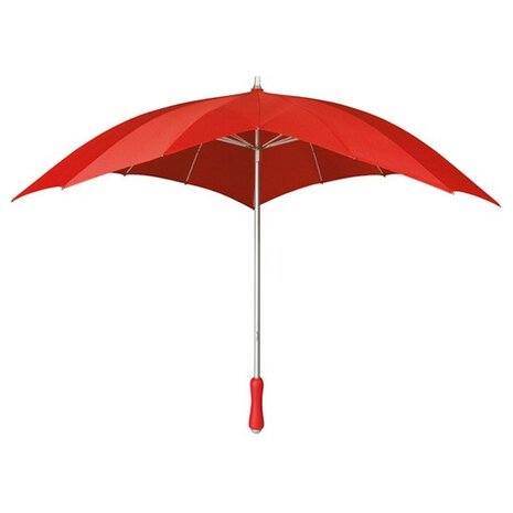 Hart paraplu rood