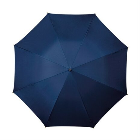Falconetti luxe paraplu donkerblauw met haak bovenkant