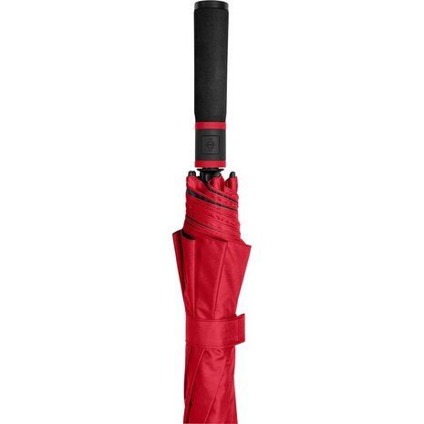 Fare 2385 XXL luxe windproof golfparaplu 130 cm rood handvat