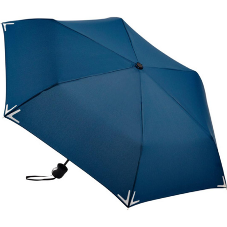 Fare Safebrella opvouwbare windproof paraplu donkerblauw 98 centimeter