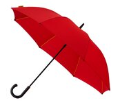Falcone luxe windproof golfparaplu met haak - rood Falcone luxe windproof golfparaplu met haak - rood