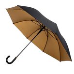 Falcone luxe windproof automatische golfparaplu 120 centimeter black and gold Falcone luxe windproof automatische golfparaplu 120 centimeter black and gold