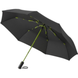 Fare Colorline 5644 extra grote zakparaplu zwart groen Fare Colorline 5644 extra grote zakparaplu zwart groen